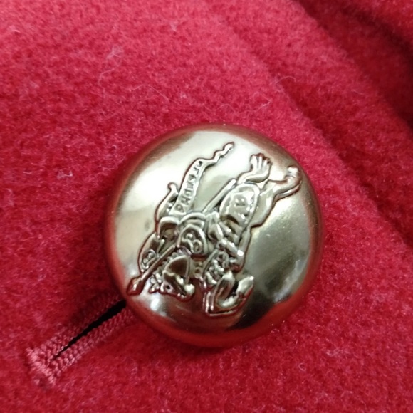 Burberrys Vintage Wool Double Breasted Coat - Picture 6 of 8